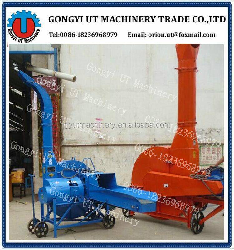 Supply Straw Chaff Crusher for Agriculture Hay Cutter Equipment Cutting Size 1-5cm
