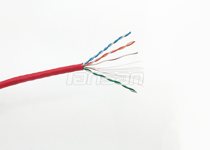 ETL LSZH RJ45 BC UTP Cat5e Patch Cord HDPE 4 Pair Cat5e Cable