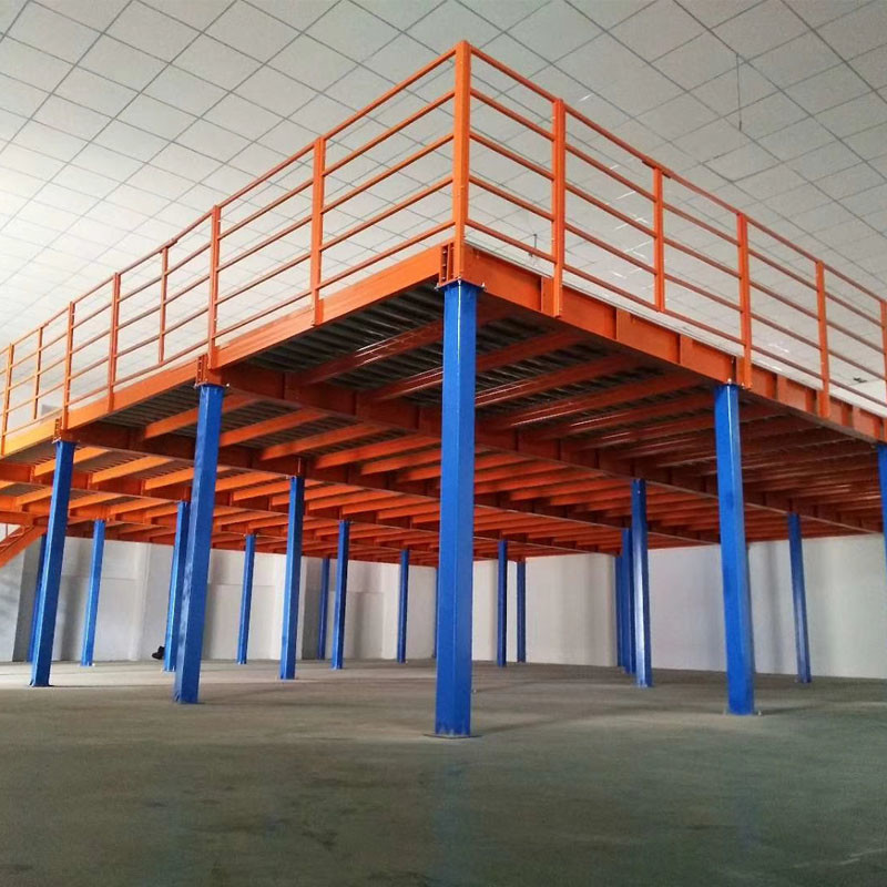 Galvanized Steel Platforms For Warehouse Mezzanine Floor Racking System