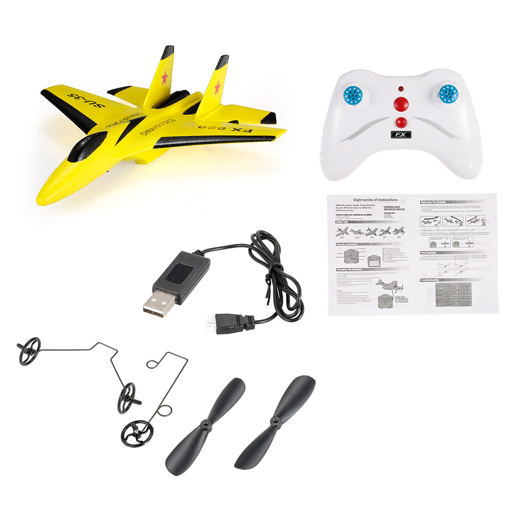 2.4G RC Model Airplanes EPP Foam RC Glider Plane For Micro Indoor Toy Gifts