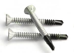 Buy cheap Bi Metal Self Drilling Screw With Alloy Steel Tip Fusion Customized Standard product