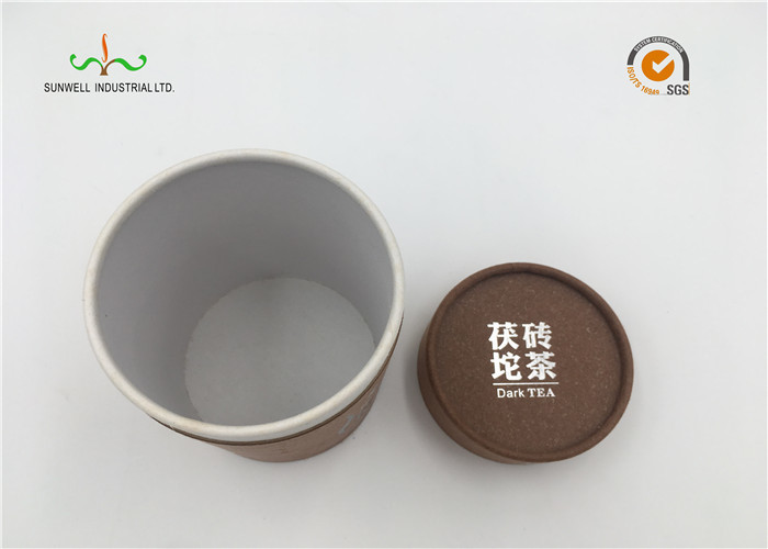 High Quality Custom Designed Round Cylinder with recyclable paper for small gift ,comestic ,tea bags