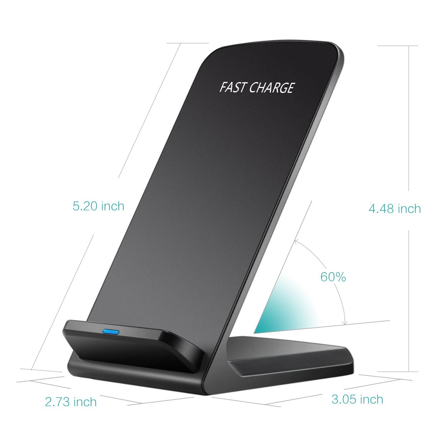 2018 cheap factory price New products fast qi wireless charger S7 for samsung smart phone S6 S7 S8 and Iphone