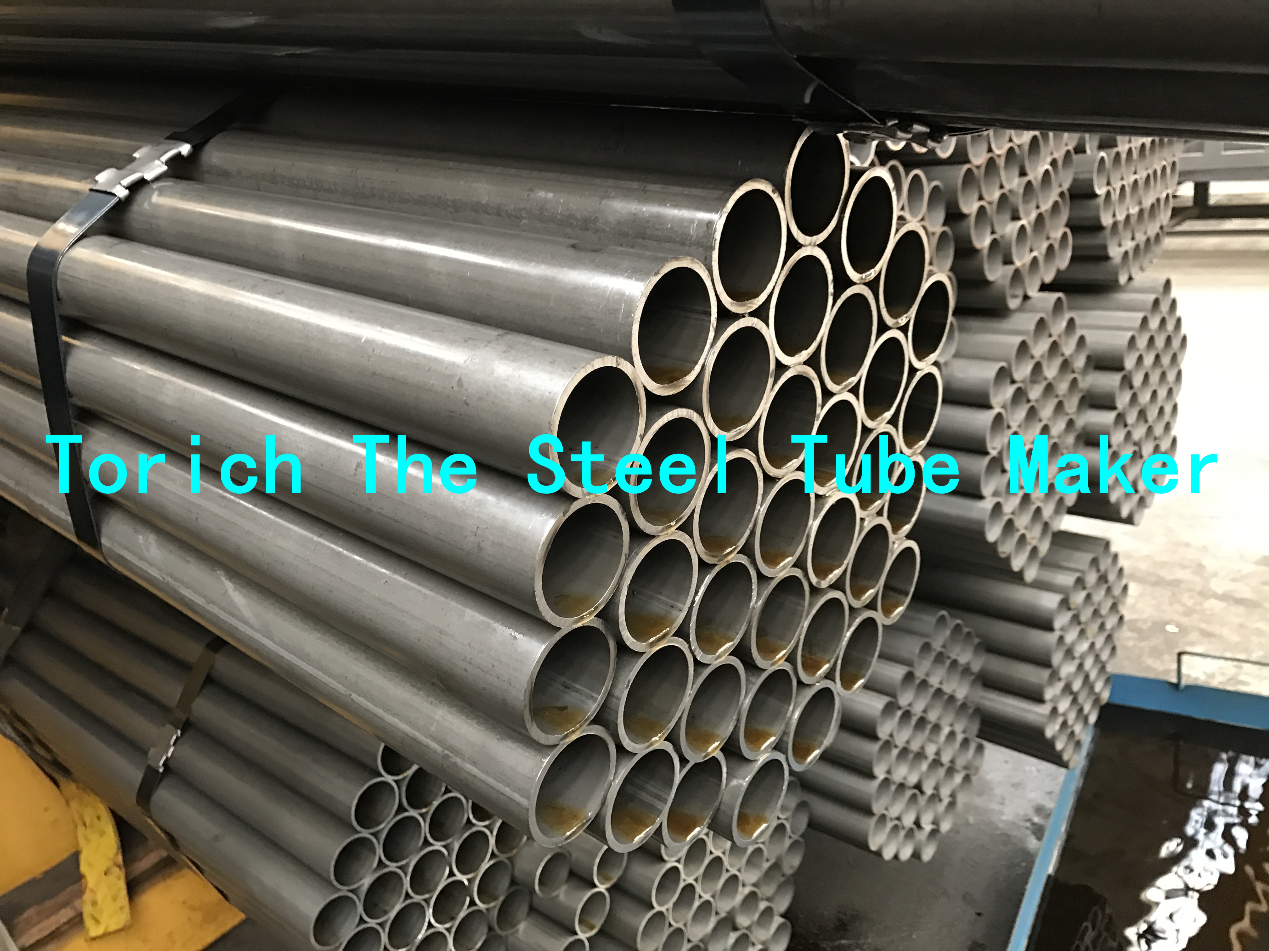 TS16949 EN10204.3.1 Drawn Over Mandrel Thin Wall Steel Tube