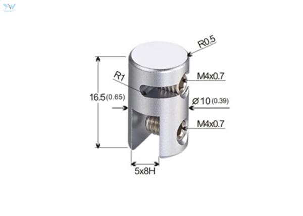 Quality Single Sided Clamp Cable Display Components For Window Displays for sale