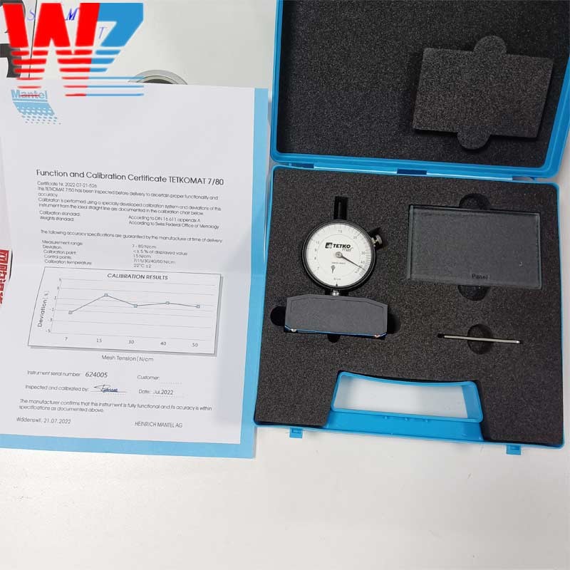 Tensiometer SMT Production Line TETKO Tetkomat Stencil Tension Meter 7-50N 7-80N 10-100N