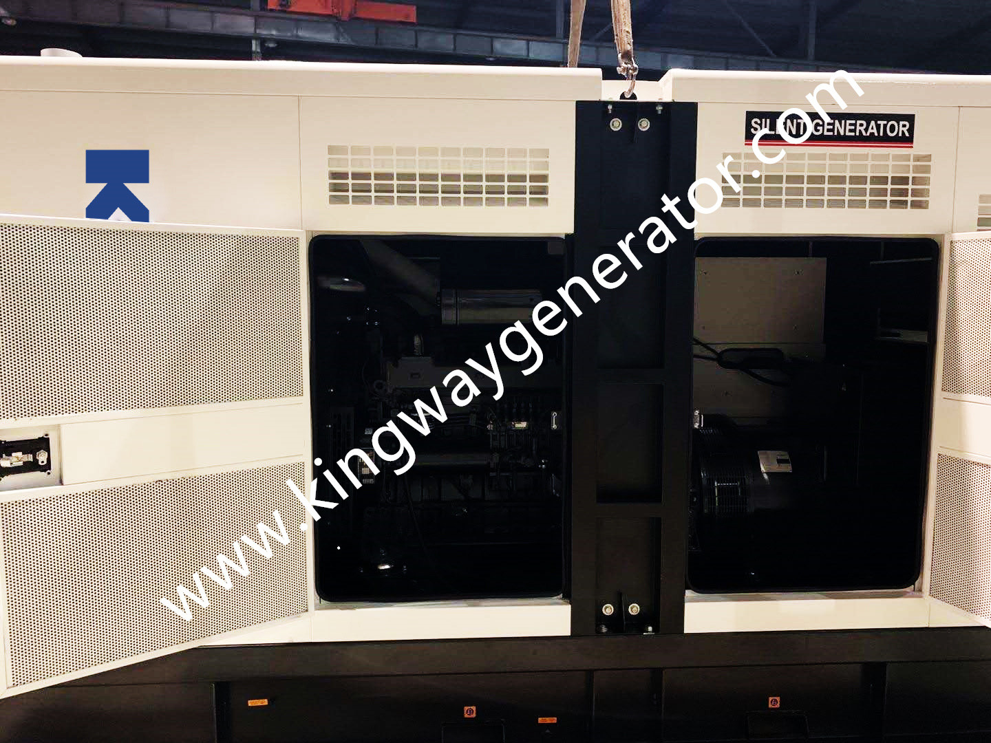 100KW 125KVA SDEC Engine Silent Diesel Generator Set Field Construction Use