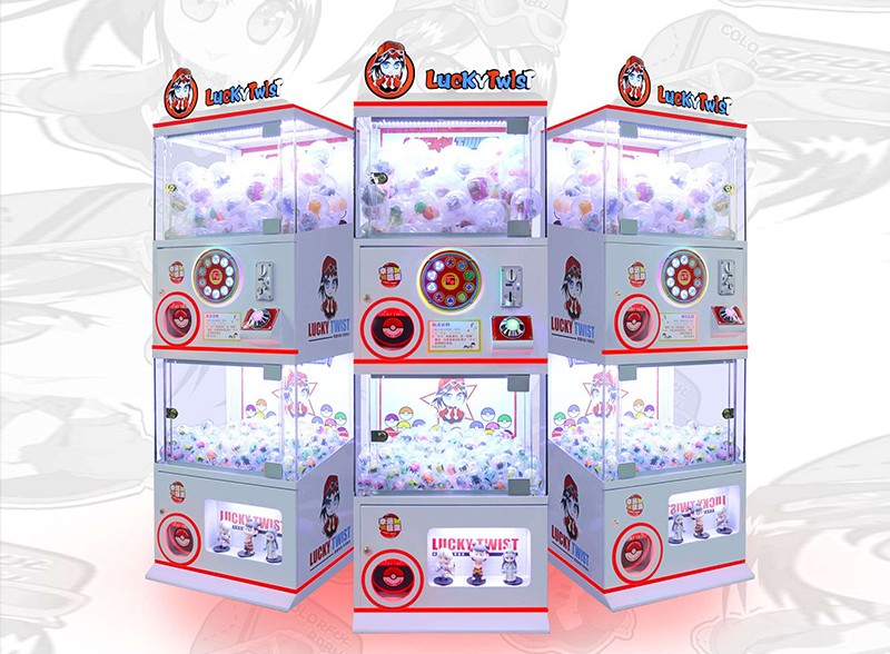 Amusement Game Center Suitable Kids Toys Vending Machine with Capsule Gashapon Options