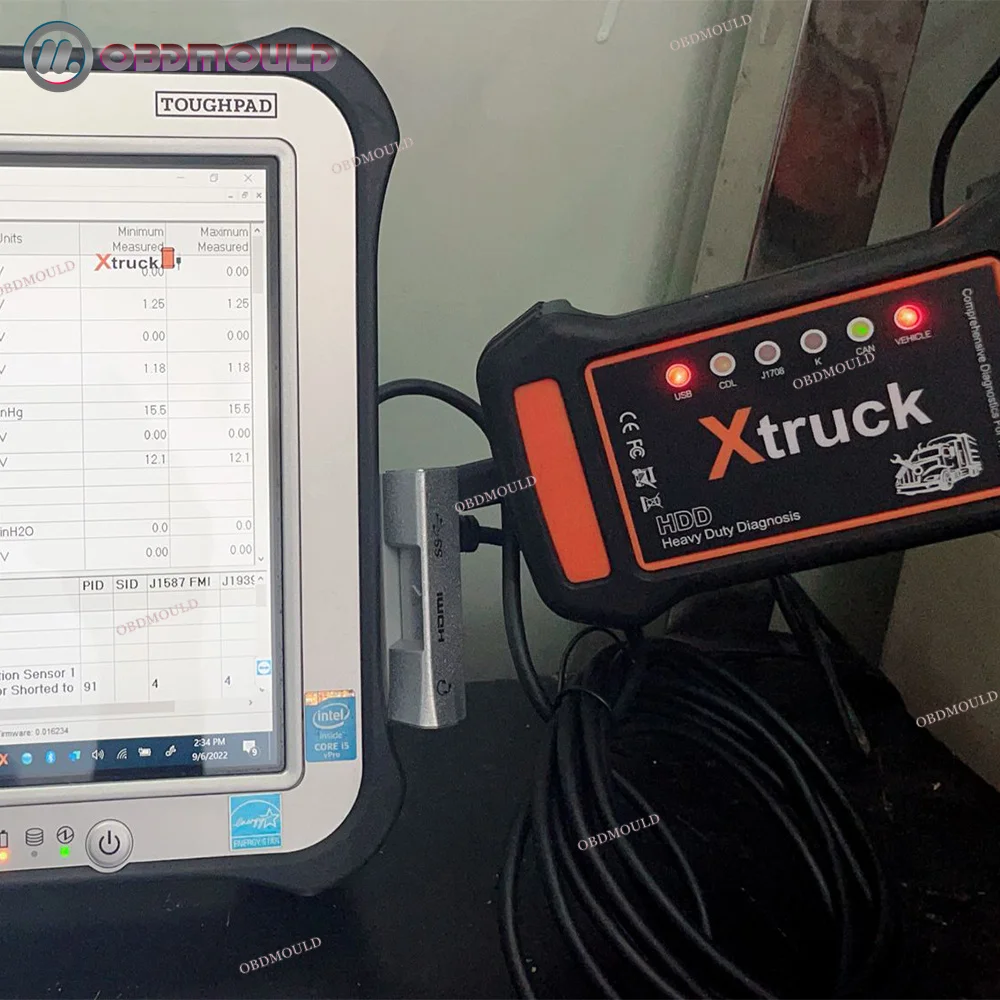 MULTI BRAND X-TRUCK HDD Y009 DIESEL ENGINE DIAGNOSTIC TOOL AUTOMATIC CODE READER OBD DIAGNOSTIC TOOL VEHICLE SCANNER