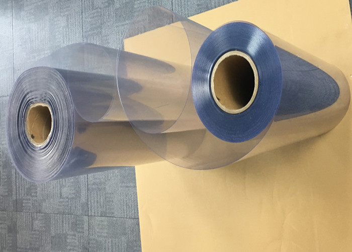 PVC Clear Rigid Plastic Sheet Rolls 1500mm Max Width For Thermoforming