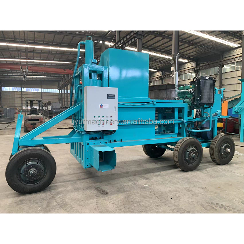 2024 Automatic Horizontal Hydraulic Straw Hays Silage Grass Baler Machine with Design