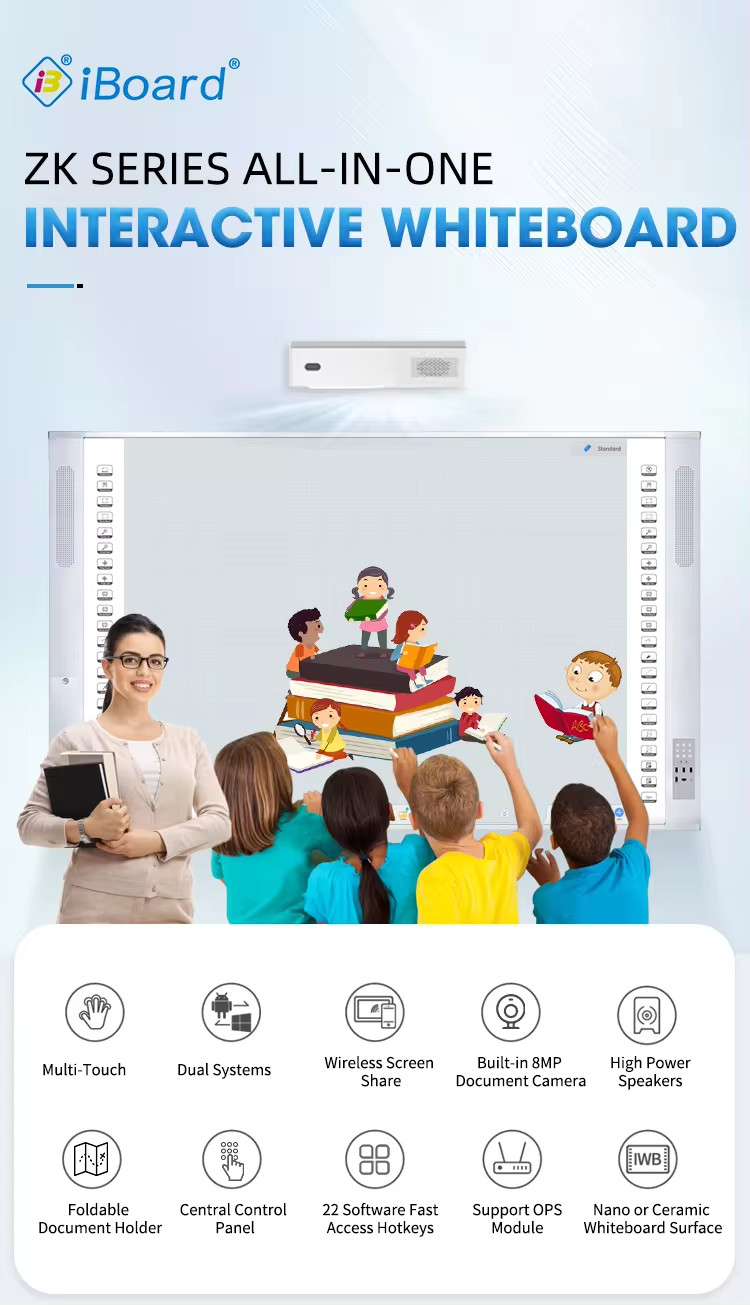 IBoard 82 86 90 95 96 101 Inch Infrared Touch Interactive Whiteboards Prices IWB Multimedia Electronic Whiteboard