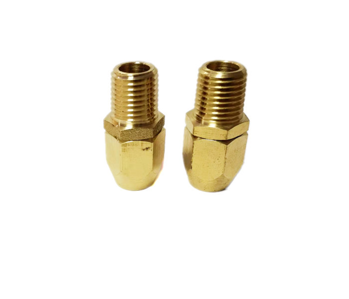 Interstate Pneumatics 3/8" Reusable Hose End Repair Fitting 1/4" NPT Male