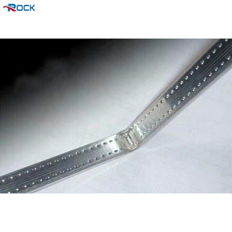 No Deformation Bendable Aluminium Spacer Bars For Double Glazing Shinning Surface