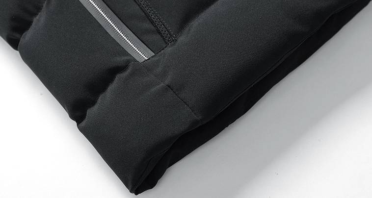 Zip Up Sleeveless Bubble Vest Solid Collar Utility Padded Quilted Waistcoat