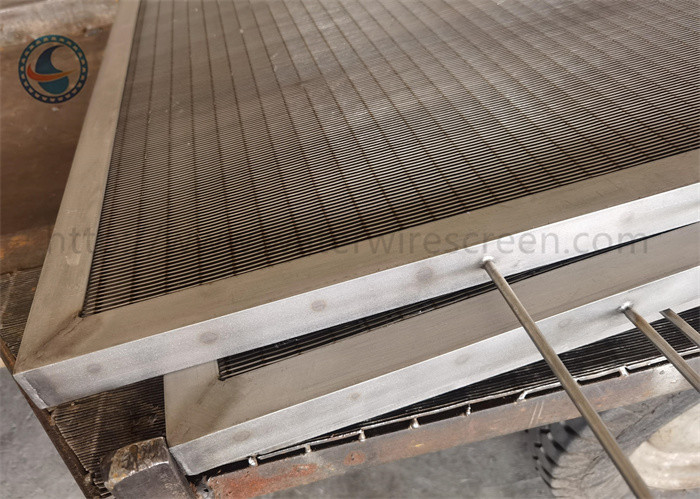 316l Johnson 1mm Slot Wedge Wire Filter Mesh Stainless Steel