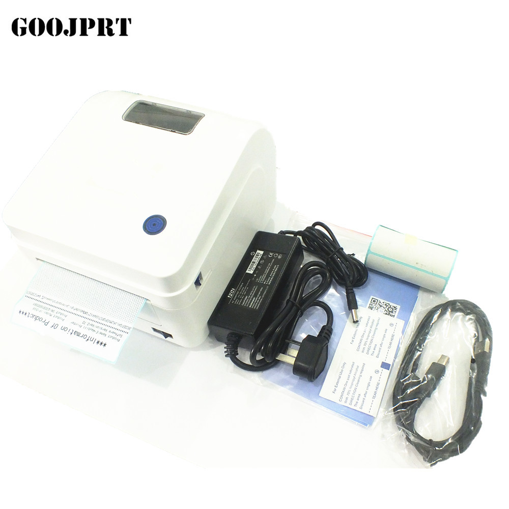 wholesale brand new thermal bar code QR code label printer high quality clothing tags supermarket price sticker printer