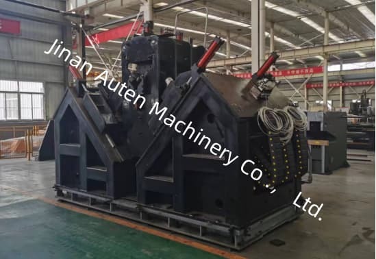 40m/Min Max. Angle Feeding Speed CNC Angle Drilling And Marking Machine Model ADM2532 3 CNC Axes
