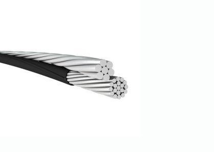 Duplex Service Drop Aerial Bundled Cable Aluminum Conductors For Outdoor