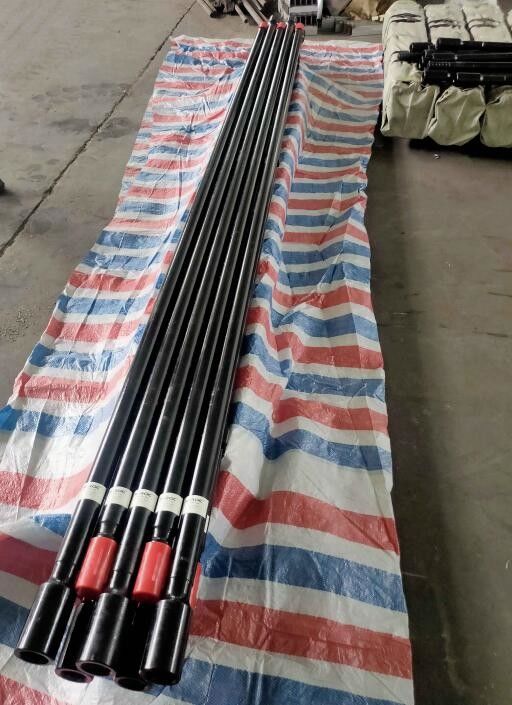 Length 1525-6095mm T51 Round 52 Mf Speed Drill Rod For Tunnel Quarry