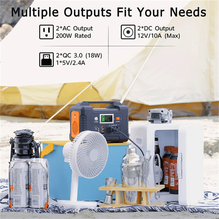 UN38.3 Off Grid PV System 220V AC Portable Power Station Explorer