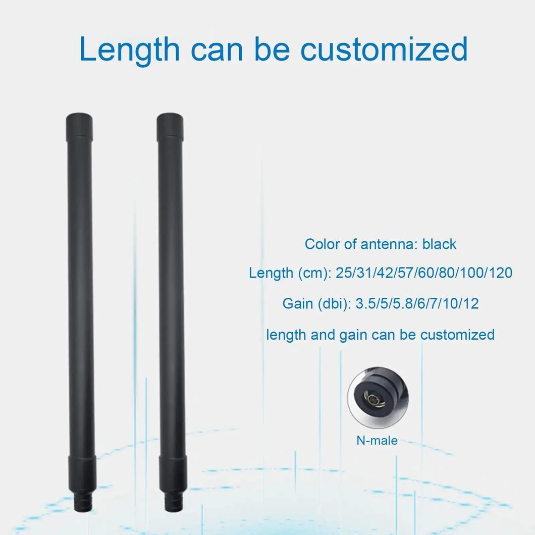 1.2g 32mm Diameter 60cm Drone Omnidirectional Digital Transmission Antenna Outdoor Waterproof Fiberglass Antenna for Uav