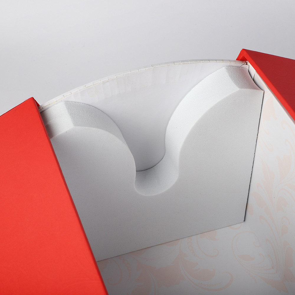 Double Door Magnetic Closure Rigid Cardboard Packaging Gift Wine Box with EVA insert holder and Protection