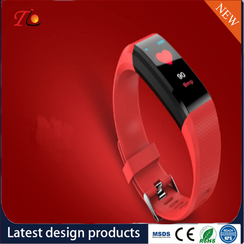 Silicon Watch Smartwatch Health Monitoring Exercise Tracking Sleep Analysis Pedometer Remote Selfie Watch