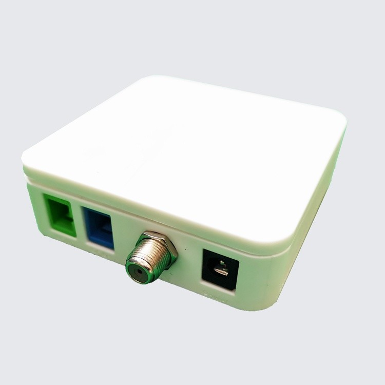 FTTH Wireless Router Ont Modem Xpon ONU F601C CATV+Wdm Dual Mode RF Ont