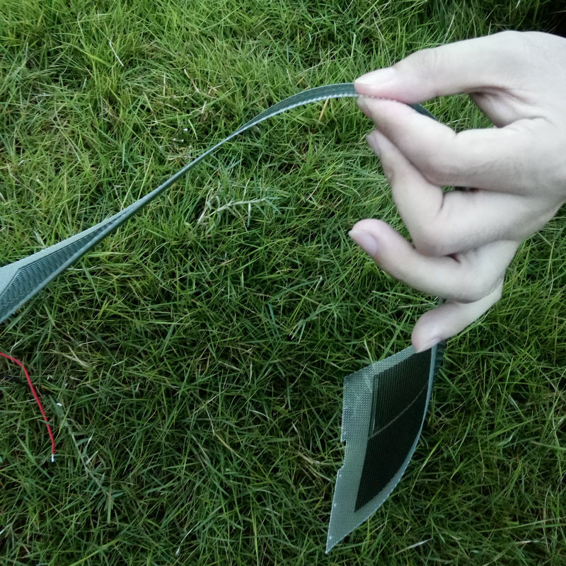 40W 80W 160W 500W Thin Film Rollable Solar Panels With Innovative Solar Cells Interconnection Structure