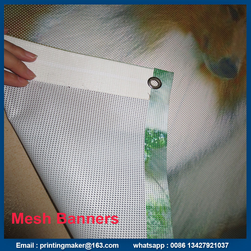 pvc mesh banner printing