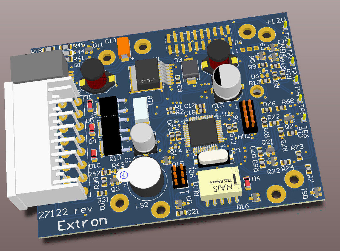 Access Control Electronic Prototype SMT Assembly 4 Layers 1.6mm Board Thickness