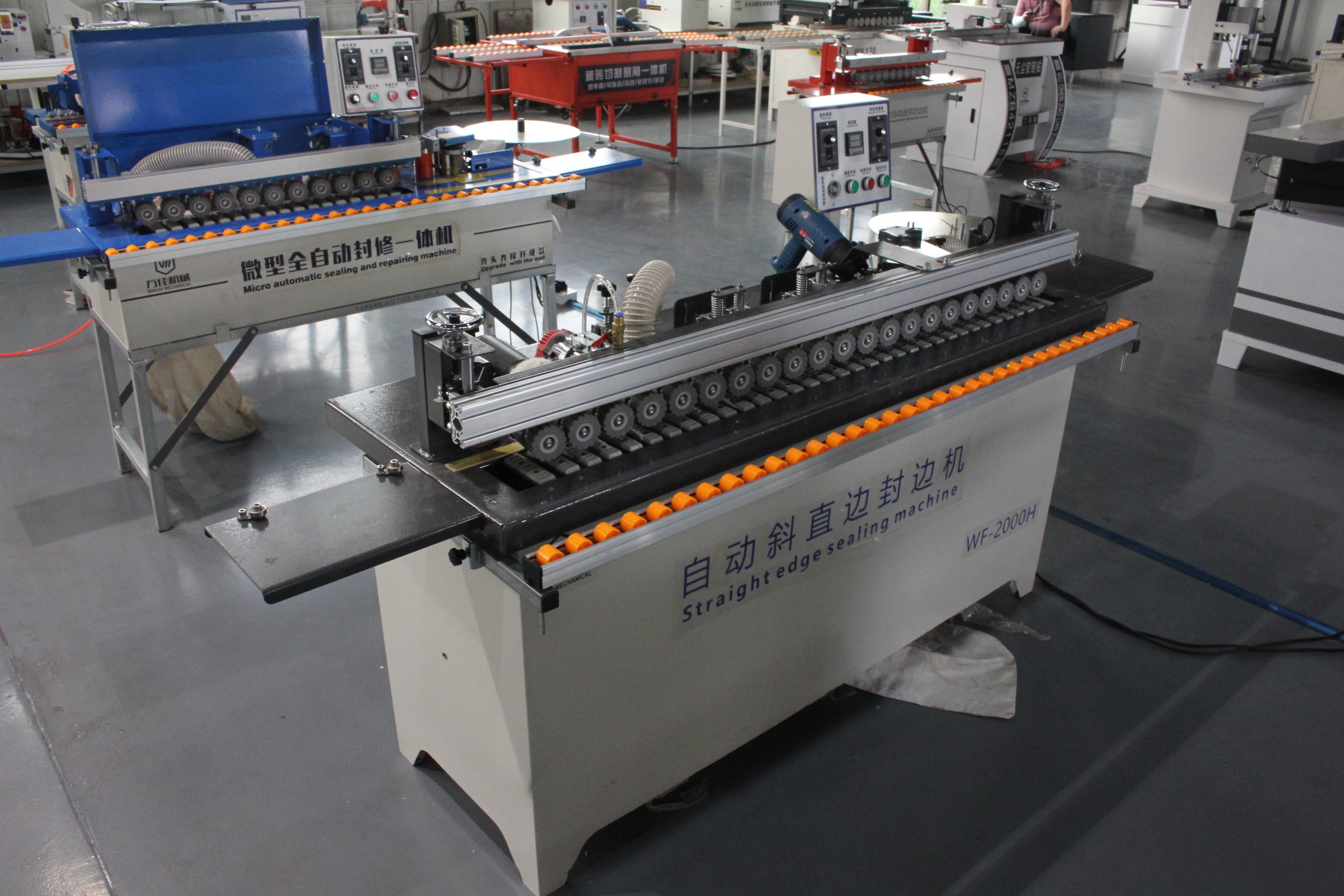 Portable Edge Banding Woodworking Machine For Log Processing 1900*1300*560mm