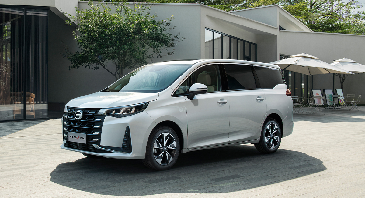 Gac Trumpchi M6 Pro 270t Luxury MPV Car 1.5T GDI Engine Petrol 5-Door 7-Seater for Family Curb Weight 1000kg-2000kg
