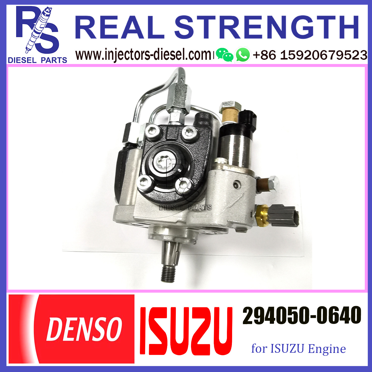 Common Rail Pompa Del Carburante Assy 294050-0641 8-98239521-0 8-98239521-2