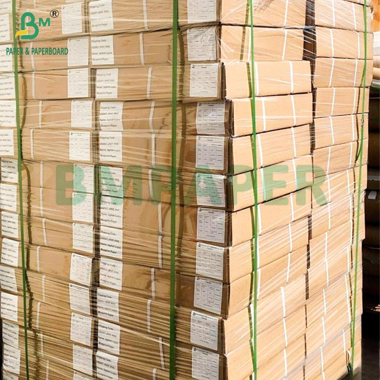 20LB Inkjet Wide Format Uncoated Bond Paper For HP Printers 36″ X 150′ 2″ CORE