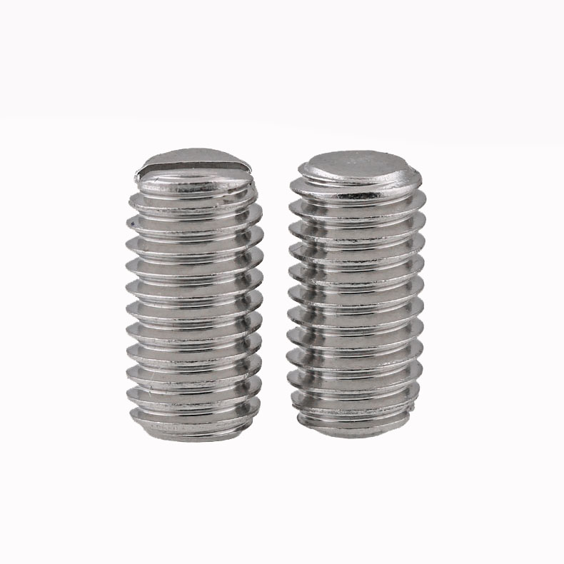 Custom Flat Point Hollow Hexagon Set Screws SS304 Hex Socket Allen Nose Grub Screw Set