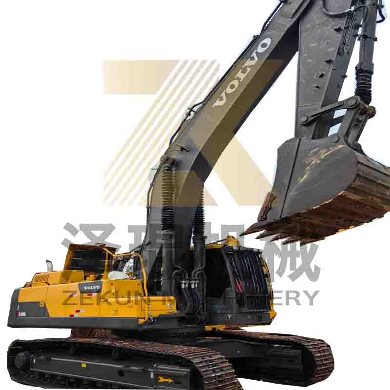 Used Volvo Ec480DL Excavator with 1.77-3.8m3 Bucket Capacity and Good Condition