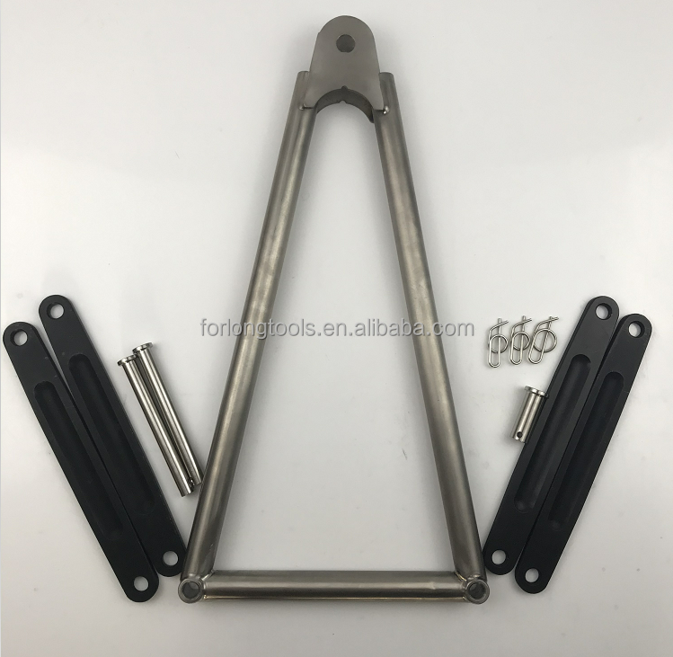 Titanium Sprint Car 12 1/4"- 14 1/2" JACOB LADDER With One Hole Size 3/8" and 1/2" Upgrade for Universal Year Racing Vehicles