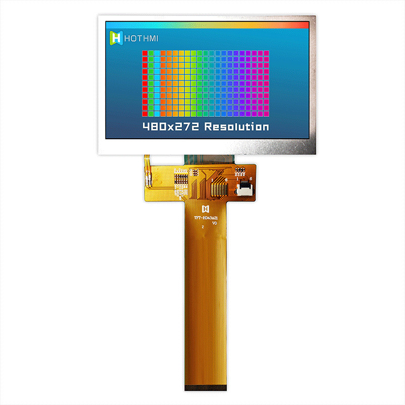 480x272 Color 4.3 Inch TFT LCD Display Module Sunlight Readable TFT-H043A21WQISTKN40