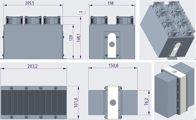 Industrial Peltier Thermoelectric Liquid Cooler
