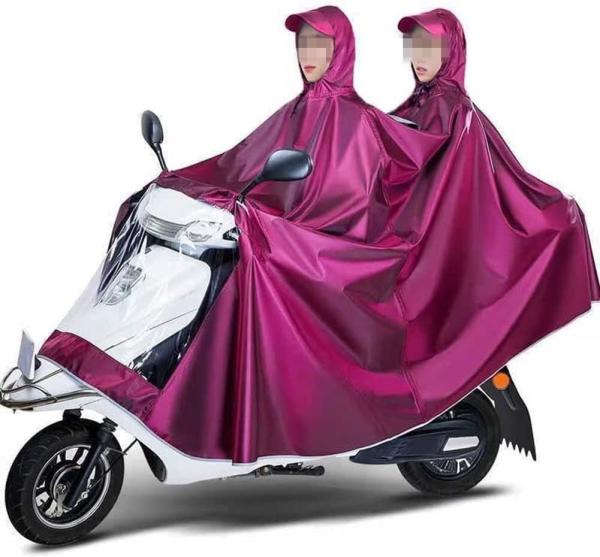 Unisex Adult Rain Poncho Outdoors Bike Ebike Motorcycle Scooter Cycling Jacket