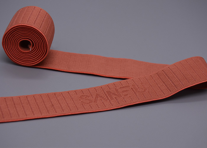 25mm Recycled Jacquard Elastic With Single Side For Garment