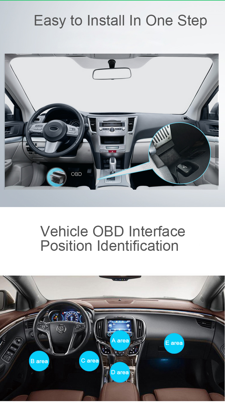 16 Pin Car Cigar Lighter OBD2 Extension Cable for Connector USB OBD Power Flat Diagnostic