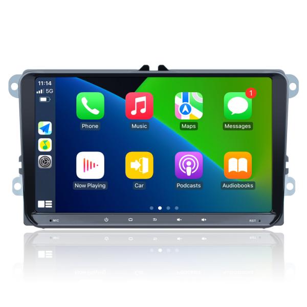 9 Inch VW Android Car Stereo Carplay Double Din Car Stereo Carplay For Golf Polo