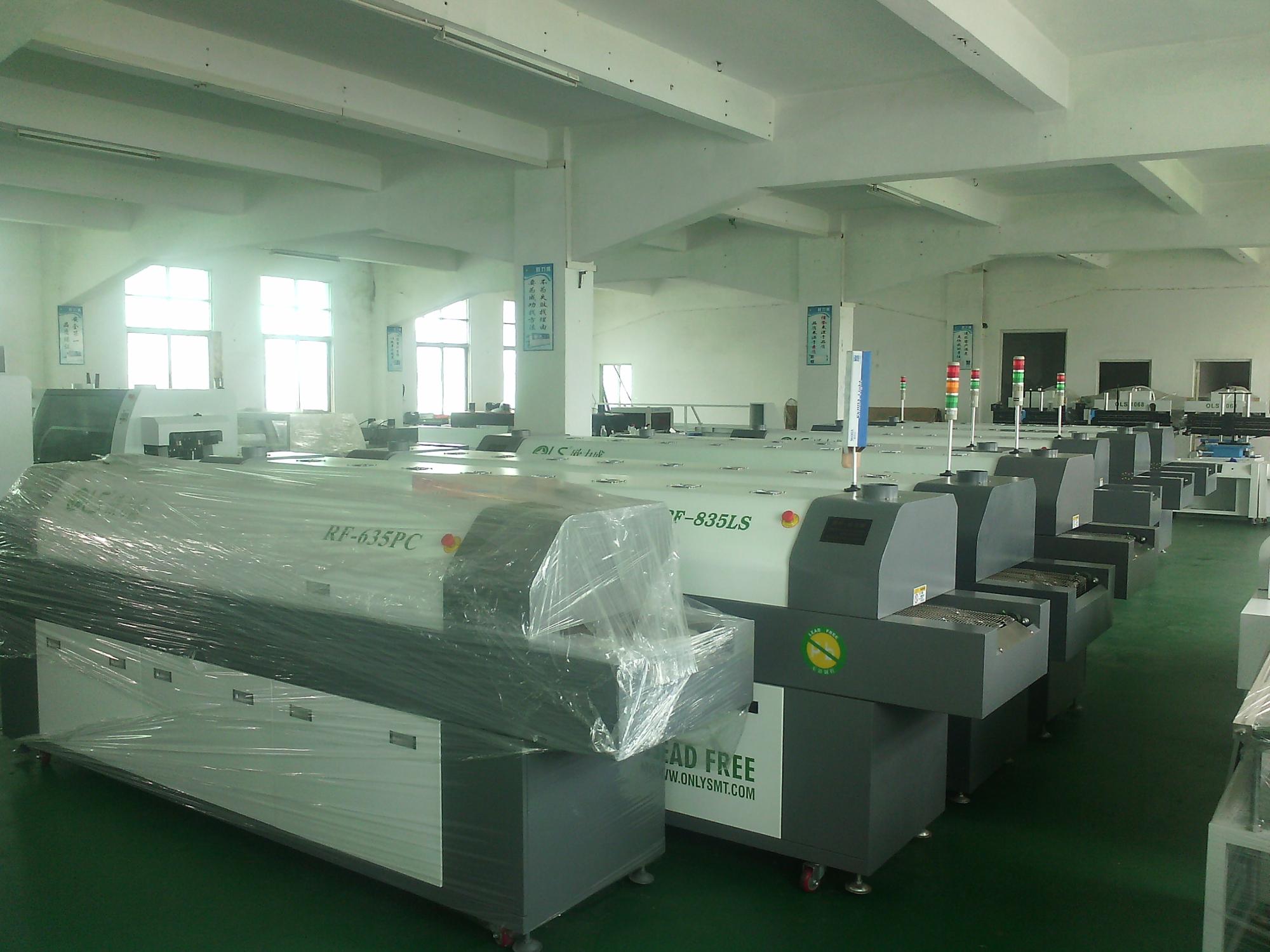 High Thermal Efficiency SMT Reflow Oven , 6 Zones Reflow Soldering Machine