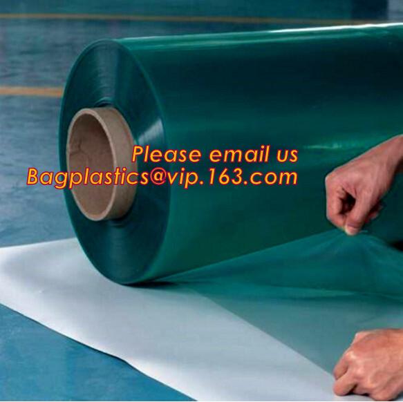 Rigid PET Film coated with PE protective film, white color protective film for