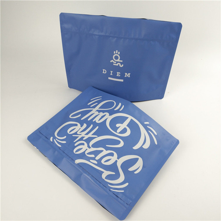 MOPP Matte Child Proof Mylar Bag With Clear Window