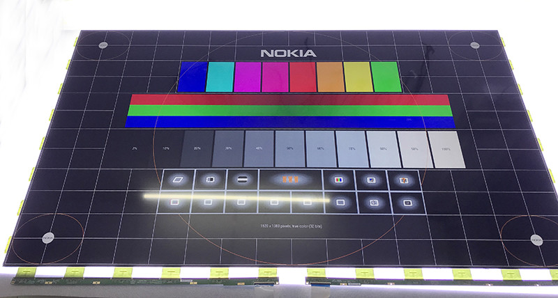 V580DK2 58 INCH INNOLUX TV Panel , 4k Curved Tv Screens GS