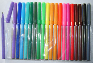 2017 new design colored water brush pen for watercolor painting for art